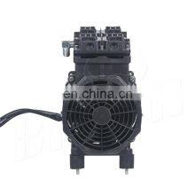 Bison China Electric 1hp 750w 110v 2 Cylinder Mini Portable Oilless Air Compressor Piston Pump thumbnail-3