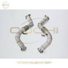 Exhaust Downpipe for BMW M5 G90/M6 F10 F06/F90 M5 M6/X2 35i/X3M X4M F97 F98 Stainless Steel Performance Upgrade Increase High-performance Auto Parts