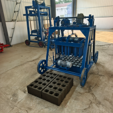 Semi-Automatic Portable Brick Making Machine Hollow Concrete Brick Molding Machinery Red Brick Making Machine Best Bricks for House Construction thumbnail-3