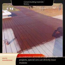 Assembled Wood-like Concrete Walkway Boards, Precast Outdoor Cement Wood-grained Floorings, and Boardwalk Boards for Parks and Scenic Areas thumbnail-1