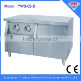 High quality commercial stainless steel kitchen center island