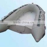 PVC/Hyplon matrial fiberglass inflatable boat