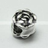 Pdora Jewelry Accessories, Rose Shape DIY Zinc Alloy Hanging and Slider Beads thumbnail-4