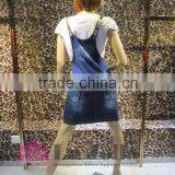 2016 Summer Hot Drilled Braces Denim Dresses for Women thumbnail-5