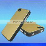High Quality Product With Aluminum Back Cover Mobile Phone Case for Iphone4g thumbnail-1