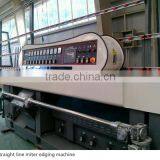 Chinese Manufacturers Glass Straight- Line Miter Edging Machine With PlC Control System