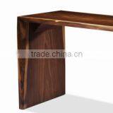Long Narrow Console Table Morden Simple Design Made In Wood With Metal Leg For Home Use thumbnail-2