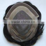Mens Invisible Toupee, Hair Pieces, Hair Replacement System thumbnail-3
