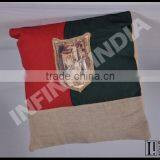 Vintage Style Cotton Cushion, Vintage Cushion thumbnail-1