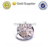 Folding Metal Small Makeup Mirror for Sale thumbnail-3