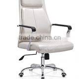 High back White office swivel chair FG-822BX-1-737