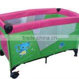 baby playpen with folding baby bed