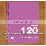 3 Subject Notebook