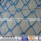 High Quality Hot Dipped Galvanized and Pvc Coated Blue Vinyl Coated Chain Link Fence