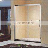 304 Stainless Steel Frame Straight Sliding Glass Compact Shower Room Design(KD5588) thumbnail-1