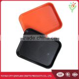 Customized plastic tray rectangular serving tray