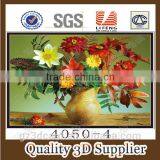Decorative 3d Good Quality Picture of Flower 3d Painting 2016