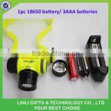 Water Resistant Q5 Scuba Diving LED Headlamp