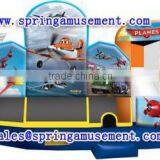 Hot Selling Planes Inflatable Bouncy Slide, Inflatable Combo, Inflatable Jumper and Slide