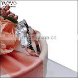 2015 new custom high quality zircon rings