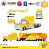 New Product 1:38 Scale 4CH Rc Car Toys With Light Rc Fruit Truck thumbnail-3
