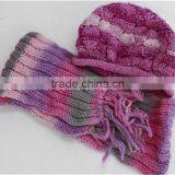 Women New Design China Factory Fall/Winter Knitted Marching Hats thumbnail-1