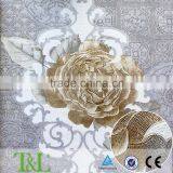 Purple Big Flowers Pvc Korean Wallpaper thumbnail-3