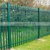 2015 Cheap Sale Pvc Coating Steel Palisade Fence