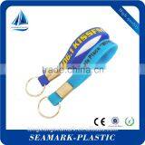 High Qualiry Promotional Keyring Plastic Silicone Band Keychain thumbnail-4