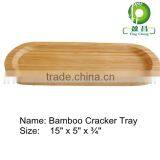 Luxury Bamboo Biscuit Tray