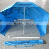 2014 New Design Fashionable Sunscreen UV Protection Tent Beach Umbrellas With Purdah thumbnail-4