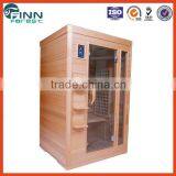 Size:1500*1200*1900mm Fashion Design Outdoor Indoor Garden Hotel and Home Use Far Infrared Sauna Room thumbnail-1