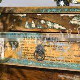 ANTIQUE RECYCLE WOOD FURNITURE WOOD SIDE BOARD thumbnail-3