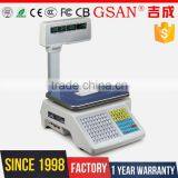 Fruit Kitchen Barcode Printing Scale 30kg Electronic Weighing Scale                        
                                                Quality Choice