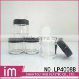 Round Shape Plastic Empty Compact Cosmetic Loose Powder Case