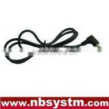 3.5 Stereo Straight Plug to 3.5 Stereo Right Angle Plug Cable