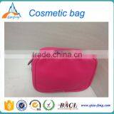 Nice Price Pink PU Protable Hanging Travel Cosmetic Bag
