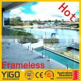 Balcony Guarding Mesh/deck Glass Frameless Railing Quality Choice thumbnail-4