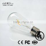 Clear Chinese Vintage Retro ST64 E26E27 Energy Saving Chandelier 1w 2w Edison Led Lights Led Bulb thumbnail-1
