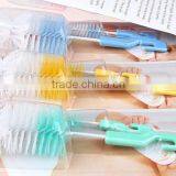 Hot Selling 2PCS Milk-Bottle Cleaning Brush/baby Bottle Cleaning Brush thumbnail-4