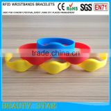 Hot sale RFID silicone wristbands for party,event,festival management use