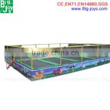 Reasonable price popular high quality 8 in 1 trampoline bed manufacture