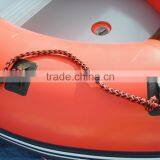 Red And Black Inflatable Motor Boat For Fishing thumbnail-3