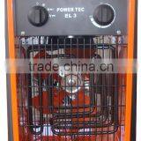 Mobile Fan Electric Industrial Heater Power Tec El-3 55W / 1500W / 3000W thumbnail-1