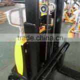Hand Operated Forlift Semi Electric Stacker With Best Performance thumbnail-3