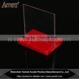 China Wholesale Custom Size Eco-friendly Acrylic Menu Holder thumbnail-3