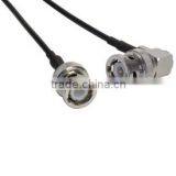 RG174/U BNC Plug Coaxial Cable Assemblies - 50 Ohm Transmission Lines With Two Right Angle BNC Connectors thumbnail-4