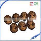 Sell Hot Fashion Cameo Lady Head Resin Cameo thumbnail-1