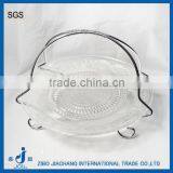 Clear Glass Plate Rack Set thumbnail-1