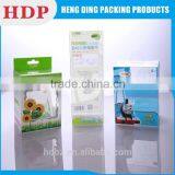 OEM ODM Pvc pp Pet Plastic Packing Box